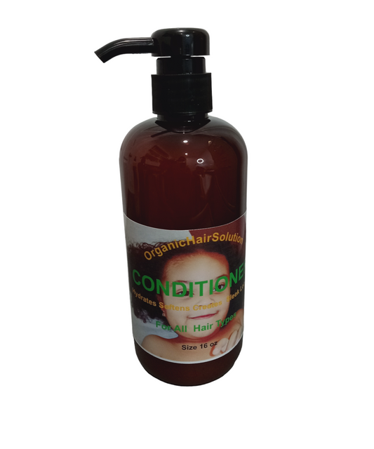 KIDS Organic Conditioner -With Aloe vera-Vitamin E- Rose Hips-Castor Oil-Tea Tree- Argan- Macadamia- Coconut & Jojoba Extract - Organic Hair Solution, LLC