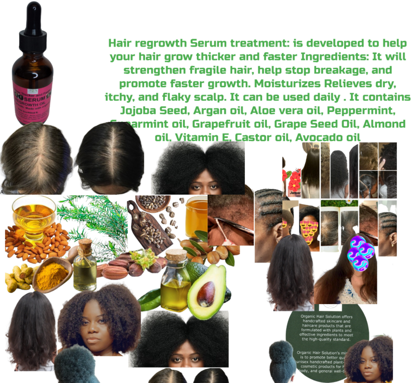 Gallon- EDGE REGROWTH SERUM-Private Labels-Salon-Barbershop-Small business - Organic Hair Solution, LLC