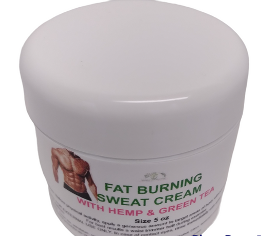 Weight Loss Fat Burning Cream For Stomach with Green Tea & Hemp Pain Relief (For Men & Women) - Organic Hair Solution, LLC