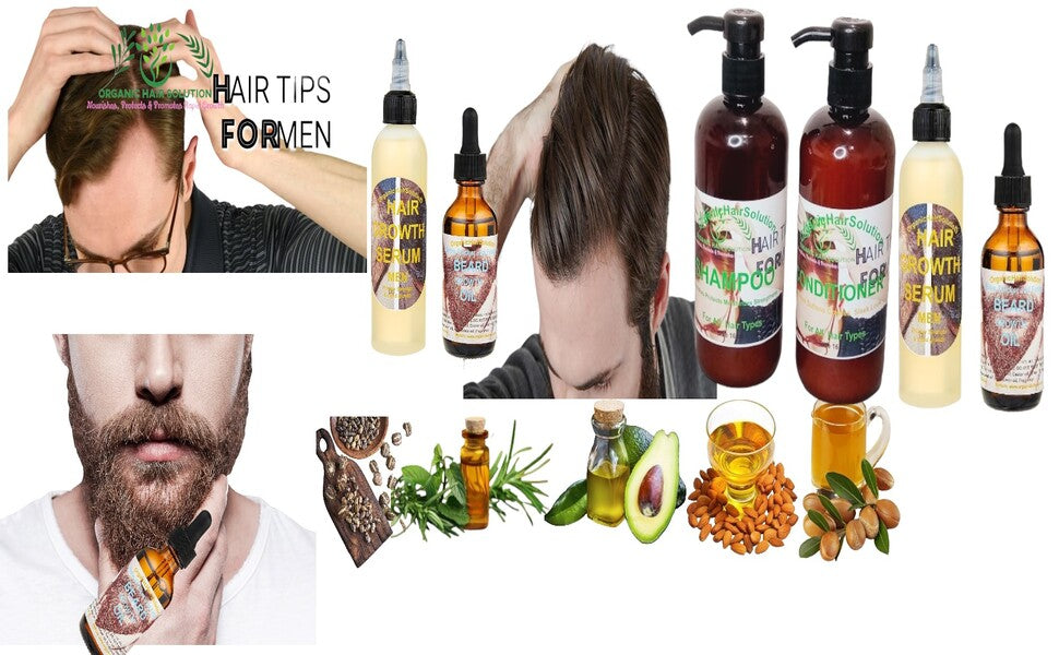 beard growth oil-fragrance beard oil & leave in conditioner - Organic Hair Solution, LLC