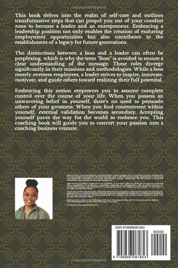 Book-The POWER of SELF-EMPOWERMENT and LEADERSHIP: A Woman of Purpose and Power - Organic Hair Solution, LLC