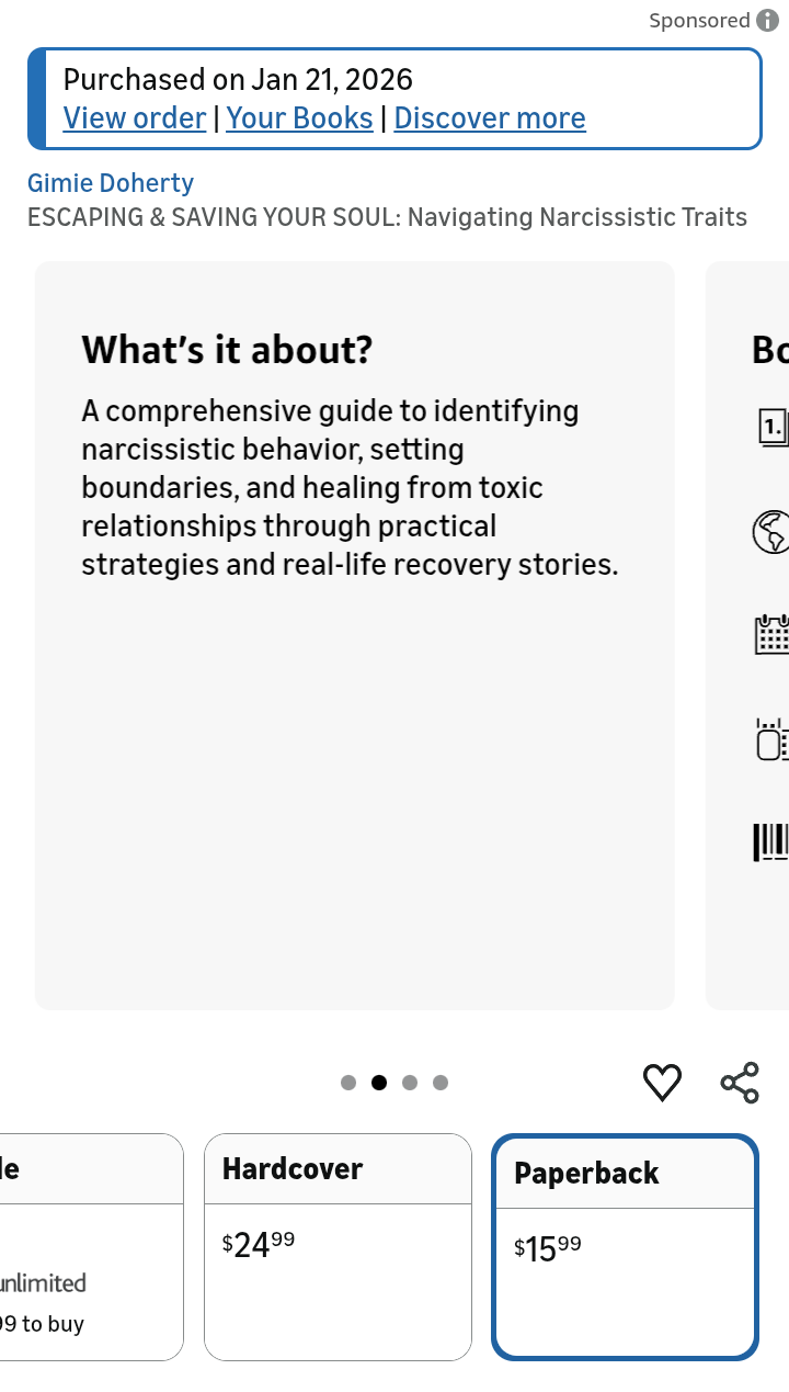 ESCAPING & SAVING YOUR SOUL: Navigating Narcissistic Traits - Organic Hair Solution, LLC