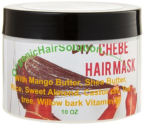 Chebe Hair Mask & Leave In Conditioner-for Hair Growth-Hair Thickening - Organic Hair Solution, LLC