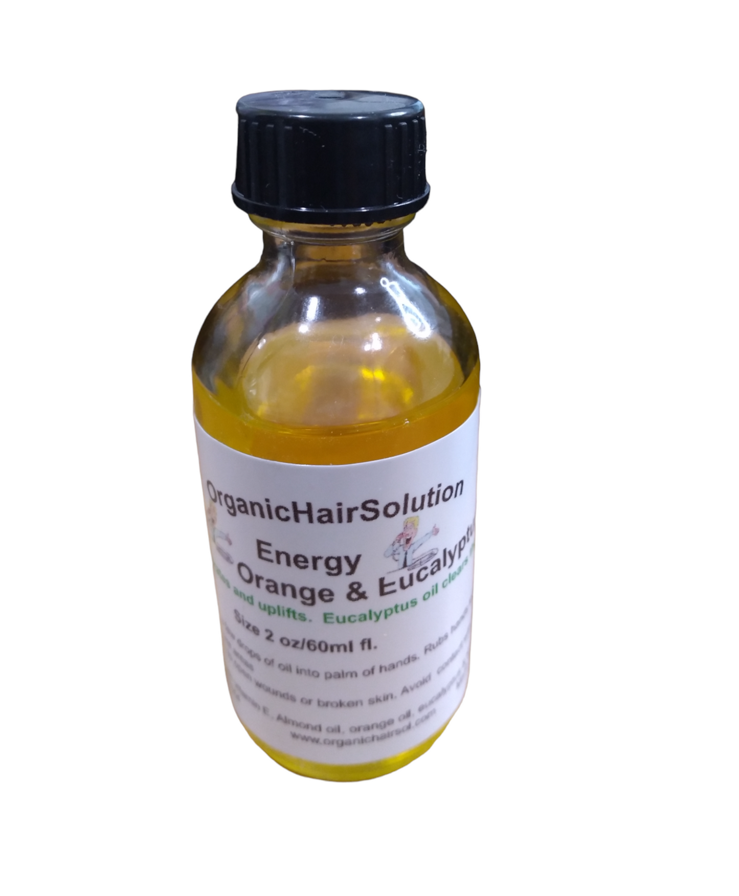 ENERGY WITH ORANGE &  EUCALYPTUS - Organic Hair Solution, LLC