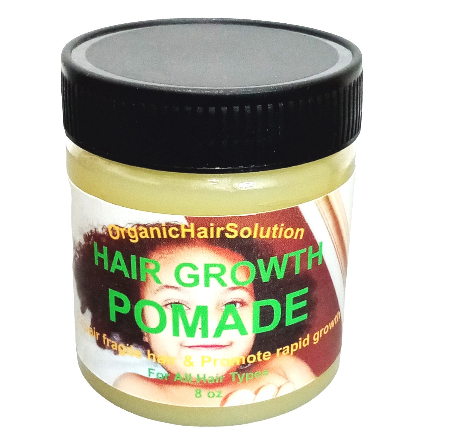 KIDS Hair Growth Pomade Grease- for Stronger, Thicker Longer Hair for Scalp and Hair - Organic Hair Solution, LLC