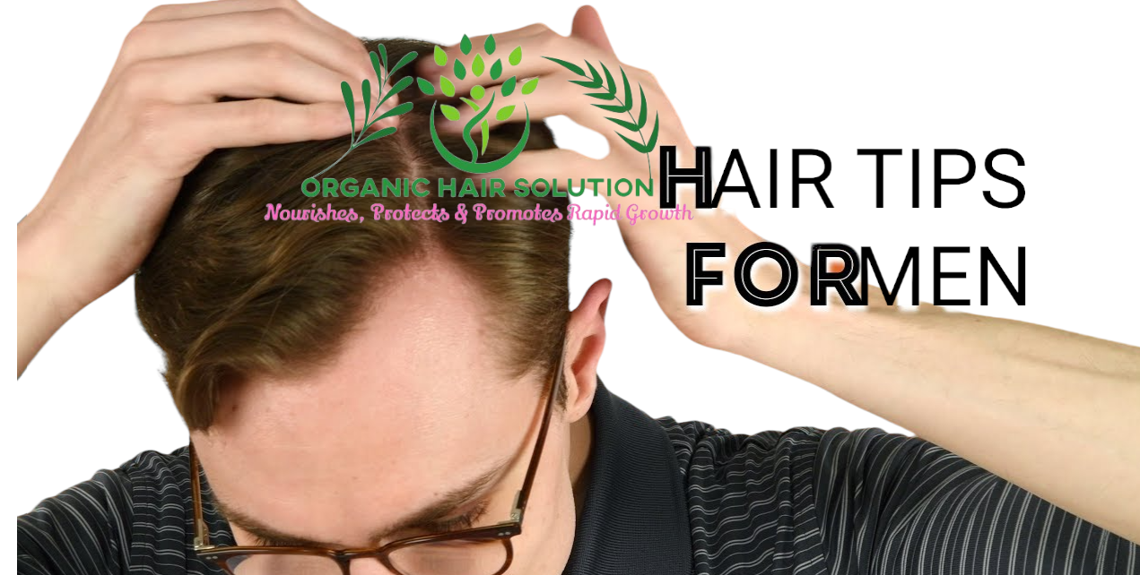 Organic Shampoo (MEN) With Aloe vera-Vitamin E- Rose Hips-Hemp-Castor Oil-Tea Tree- Argan- Macadamia- Coconut & Jojoba Extract - Organic Hair Solution, LLC